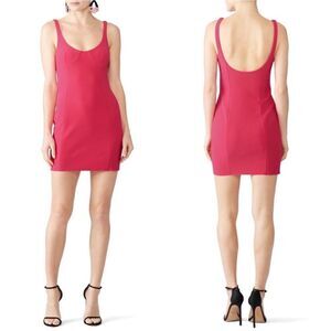 Bec + Bridge Amelie Magenta Hot Pink Sleeveless Bodycon Mini Dress Sz 8